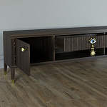 TV-тумба Дизайнерская Elsa Dreams Walnut варинант исполнения - 3 | Loft Concept в Рязани