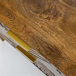 Прикроватная тумба с фактурным фасадом Termite варинант исполнения - 4 | Loft Concept в Рязани