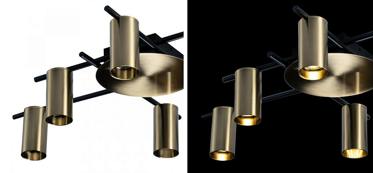 Потолочный светильник Aigle Ceiling Light 6 Латунь Потолочный светильник Aigle Ceiling Light 6 Латунь - Loft-Concept в Рязани