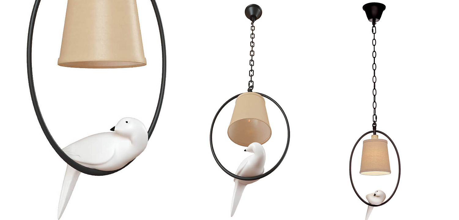 Подвесной светильник Norman Bird Chandelier One II Подвесной светильник Norman Bird Chandelier One II - Loft-Concept в Рязани