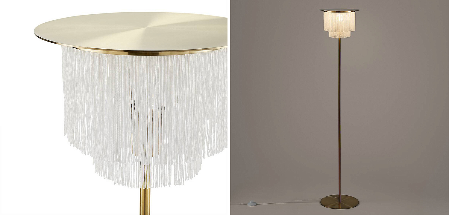 Торшер Houtique Floor lamp Cream Торшер Houtique Floor lamp Cream - Loft-Concept в Рязани