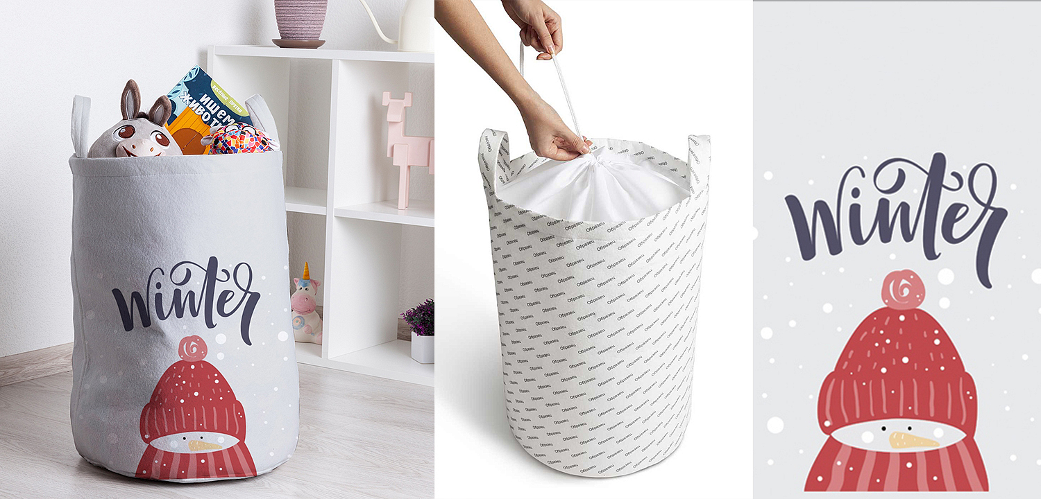 Корзина Cozy Winter Basket Корзина Cozy Winter Basket - Loft-Concept в Рязани