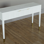 Туалетный стол - Трельяж Elsa Dreams White 120 см варинант исполнения - 4 | Loft Concept в Рязани