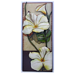 Аксессуар настенный из металла Blank Space White Flowers варинант исполнения - 1 | Loft Concept в Рязани