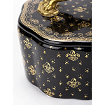 Шкатулка черного цвета с крышкой с фигуркой льва Eden Garden варинант исполнения - 3 | Loft Concept в Рязани