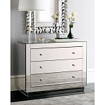 Комод зеркальный с 3-мя ящиками Mirror Chest of Drawers варинант исполнения - 2 | Loft Concept в Рязани