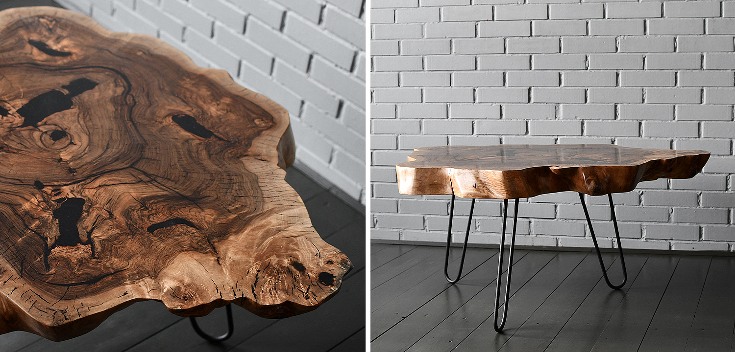 Кофейный стол Rohan Industrial Metal Rust Coffee Table Кофейный стол Rohan Industrial Metal Rust Coffee Table - Loft-Concept в Рязани