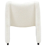 Кресло белое Cress White Boucle Collection Armchair варинант исполнения - 3 | Loft Concept в Рязани