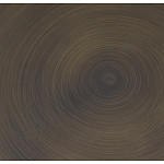 Столик журнальный металлический в форме перевернутого бокала Golden Glass варинант исполнения - 2 | Loft Concept в Рязани