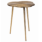 Металлический кофейный столик Puddle Gold варинант исполнения - 1 | Loft Concept в Рязани