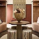 Панно на стену плетеное Макраме бежевый цвет  варинант исполнения - 7 | Loft Concept в Рязани