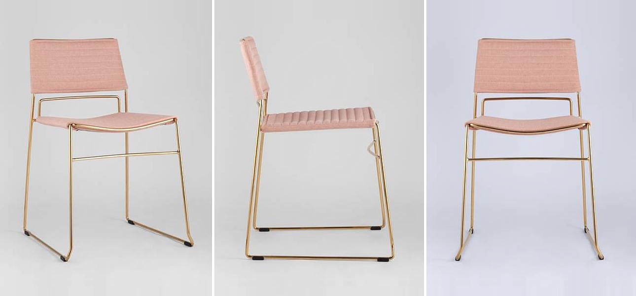 Стул Samuel Chair Розовый Стул Samuel Chair Розовый - Loft-Concept в Рязани