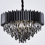 Люстра с хрустальными подвесками Blake Metal Crystal Chandelier варинант исполнения - 3 | Loft Concept в Рязани