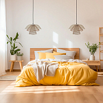 Подвесной светильник Beige Gold Mesh Lampshade Hanging Lamp варинант исполнения - 5 | Loft Concept в Рязани