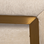 Полукресло Valbonne Chair cream velour варинант исполнения - 4 | Loft Concept в Рязани