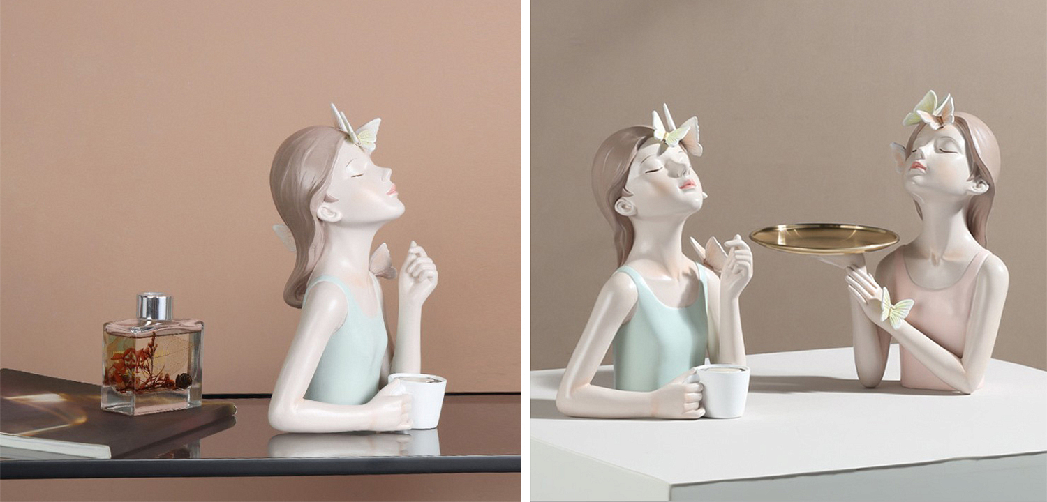 Статуэтка Butterfly Girl Sympathy Статуэтка Butterfly Girl Sympathy - Loft-Concept в Рязани
