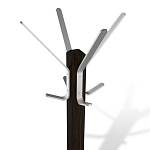 Вешалка с квадратным основанием и 4-мя металлическими крючками Industrial Metal Rust варинант исполнения - 2 | Loft Concept в Рязани