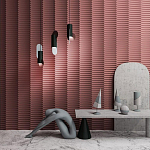 Гипсовая 3D Панель M-42 варинант исполнения - 1 | Loft Concept в Рязани