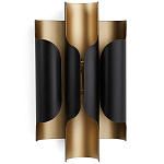 Бра из металла Dolton Wall Lamp Black варинант исполнения - 2 | Loft Concept в Рязани