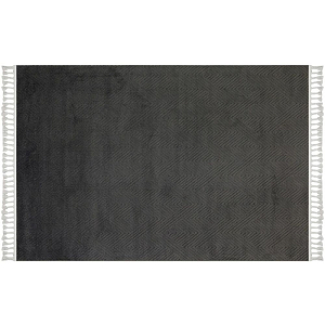 Ковер из полиэстера Black and white continent