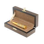 Флешка на 32 гб в виде патрона с гравировкой Герба РФ в подарочной коробке Metal Flash Drive варинант исполнения - 4 | Loft Concept в Рязани