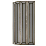 Бра с абажуром из панелей белого молочного стекла Stunned by Light варинант исполнения - 4 | Loft Concept в Рязани