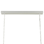 Люстра белая прямоугольная с абажурами в виде цветков тюльпана White Tulips варинант исполнения - 6 | Loft Concept в Рязани