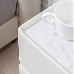 Умная прикроватная тумба с беспроводной зарядкой и подсветкой Smart Bedside Table варинант исполнения - 3 | Loft Concept в Рязани