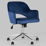 Кресло для компьютерного стола Veloury Blue варинант исполнения - 2 | Loft Concept в Рязани