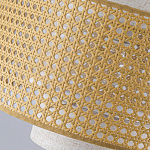 Торшер с декоративным поясом из плетеного бамбука Biuloggicu варинант исполнения - 6 | Loft Concept в Рязани