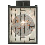 Бра с круглой зеркальной вставкой с эффектом ржавчины Stunning Radiance варинант исполнения - 2 | Loft Concept в Рязани