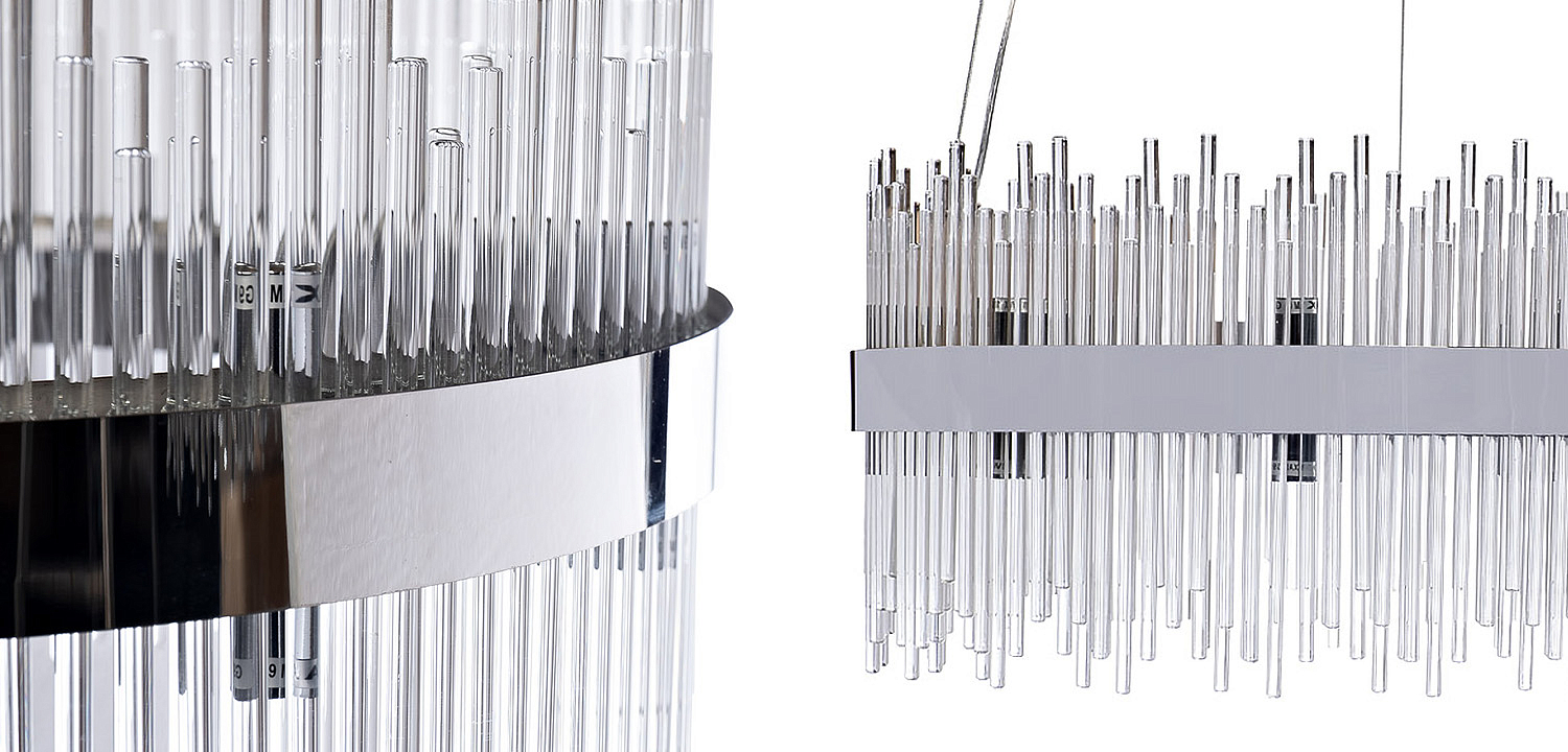Люстра Nembus Chandelier 60 chrome Люстра Nembus Chandelier 60 chrome - Loft-Concept в Рязани