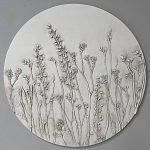 Панно Серые цветы варинант исполнения - 1 | Loft Concept в Рязани