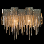 Бра с металлическими дугами и цепочками 33 см Atlantis Chain варинант исполнения - 4 | Loft Concept в Рязани