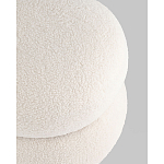 Пуф Полли S тедди белый варинант исполнения - 4 | Loft Concept в Рязани