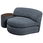 Кушетка со столиком Ulysses варинант исполнения - 1 | Loft Concept в Рязани