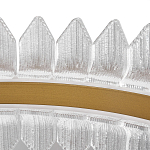 Люстра круглая с декоративными элементами в виде лепестков Round Light Flashing варинант исполнения - 8 | Loft Concept в Рязани