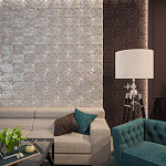 Гипсовая 3D панель с принтографией PM-37 варинант исполнения - 2 | Loft Concept в Рязани