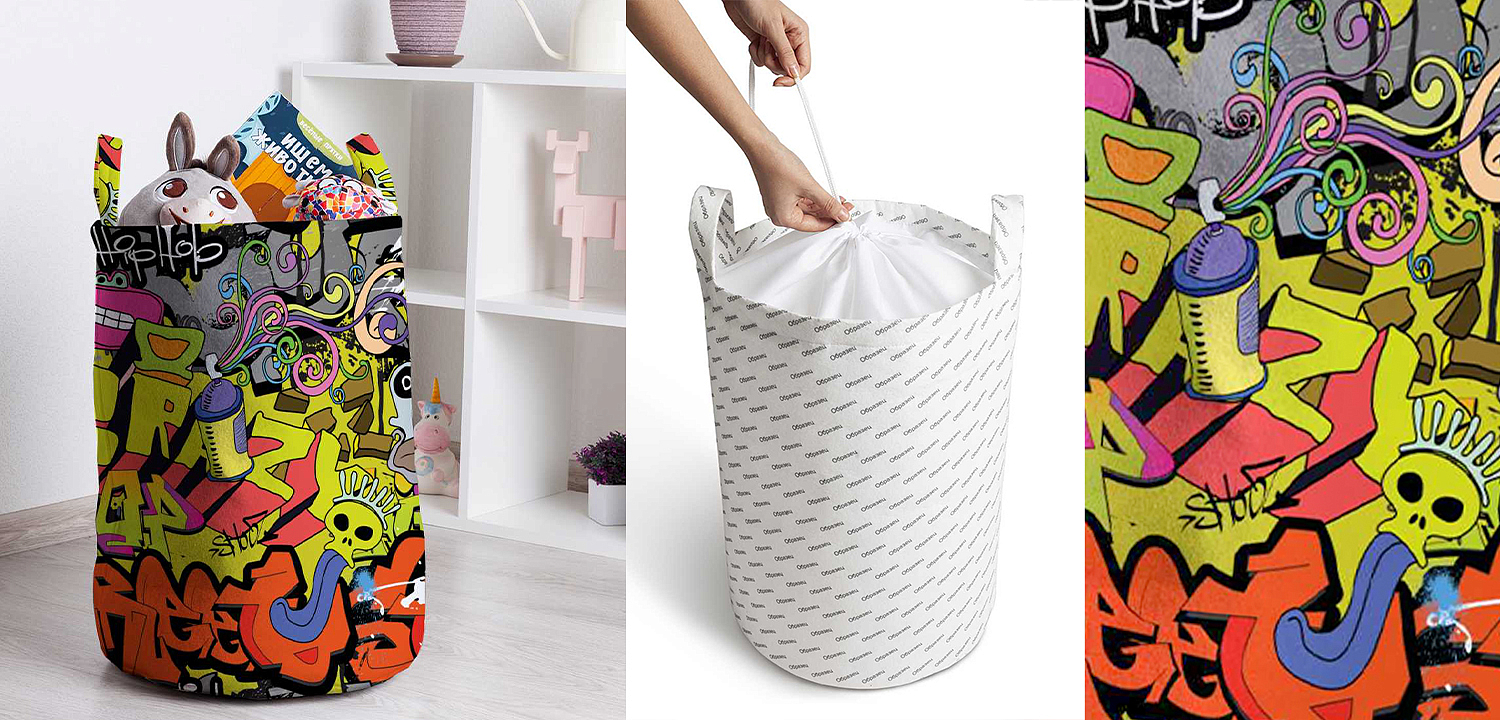 Корзина Crazy Art Basket Корзина Crazy Art Basket - Loft-Concept в Рязани