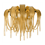 Бра с металиическими цепочками и дугообразными элементами Atlantis Chain варинант исполнения - 7 | Loft Concept в Рязани