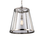 Подвесной светильник с прозрачным коническим стеклянным плафоном в современном стиле Feiss варинант исполнения - 1 | Loft Concept в Рязани