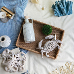 Статуэтка краб с детализированной текстурой в белом цвете Marine Accessories варинант исполнения - 7 | Loft Concept в Рязани