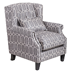 Кресло Henry Armchair grey velour варинант исполнения - 1 | Loft Concept в Рязани