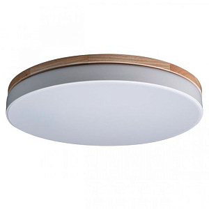 Потолочный светильник Wooden Wheels White диаметр 50