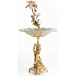 Фарфоровая чаша Фонтан птиц Verena варинант исполнения - 4 | Loft Concept в Рязани