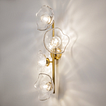 Бра Lots of transparent lotuses варинант исполнения - 3 | Loft Concept в Рязани