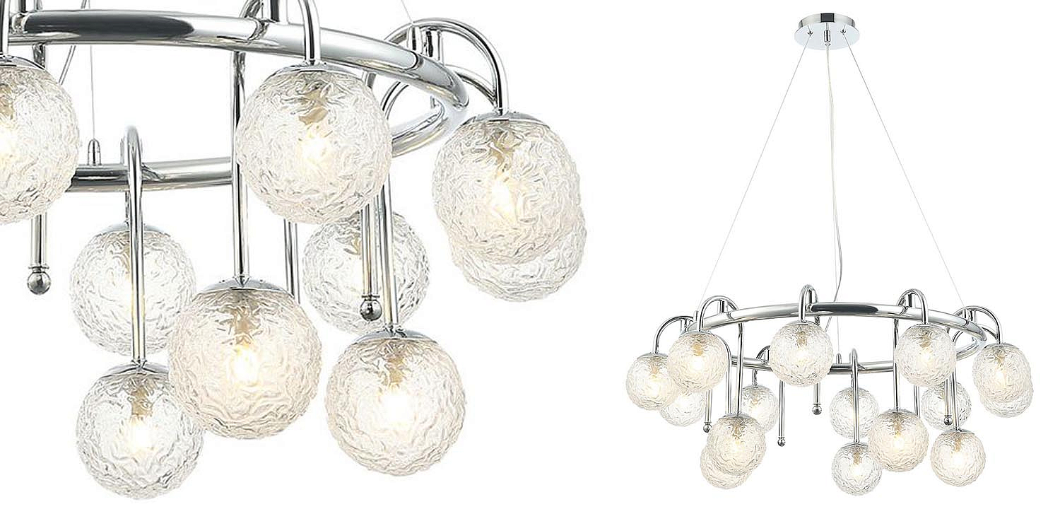 Люстра Lennert Chrome Chandelier Люстра Lennert Chrome Chandelier - Loft-Concept в Рязани