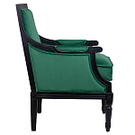 Кресло Harry Armchair black and green velour варинант исполнения - 2 | Loft Concept в Рязани