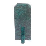 Часы погон ВС подарочные настольные из натурального камня Змеевик Military Clock варинант исполнения - 15 | Loft Concept в Рязани