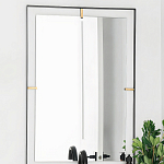 Зеркало прямоугольное в черной раме Gwendelyn варинант исполнения - 2 | Loft Concept в Рязани